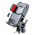 thumbnail image 1 of colcolo Motorbike Phone Mount Smartphone Clip for Mountain Bikes Riders Cycling On Handlebar Red, 1 of 8