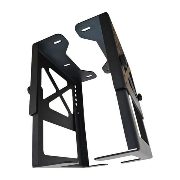colcolo Network Rack CPU Under Desk Mount Bracket Sturdy Easy to Install for Small Space