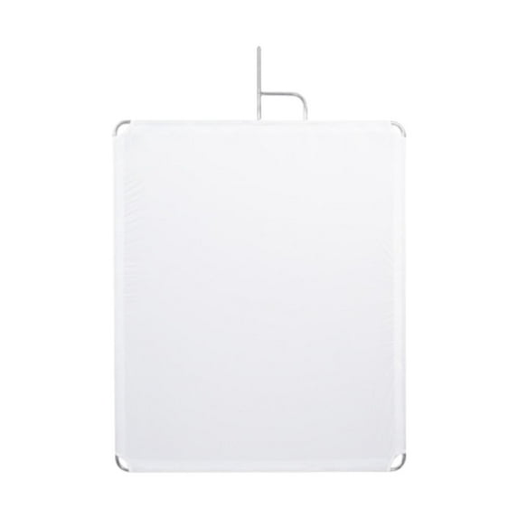 colcolo Photography Flag Light Cloth Professional Replace Stainless Steel with White Cloth