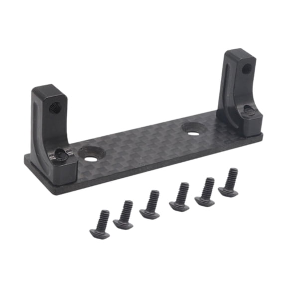 colcolo RC Car Servo Mounting :10 Scale for Control Vehicle Fittings Black