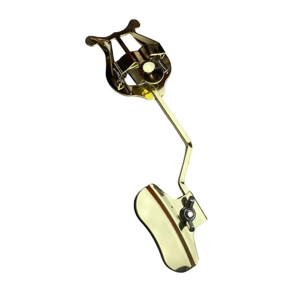 colcolo Trombone Lyre Sheet Music Holder Metal Trumpet Marching Lyre for Performance