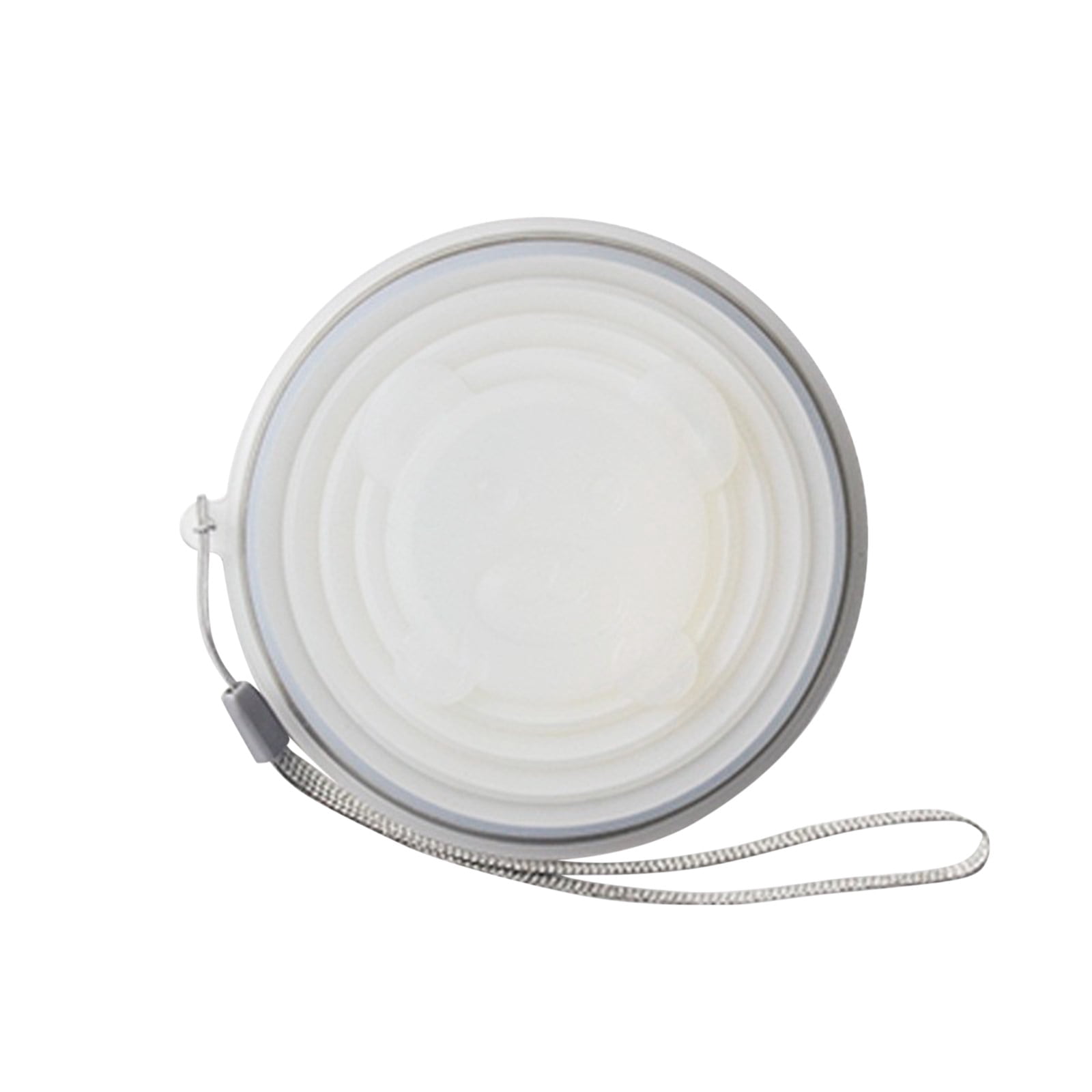 PATIKIL Collapsible Cup, 2 Pack 200mL Travel Folding Cup Silicone Portable Drinking Cup For Camping Hiking Outdoors, Rose Red