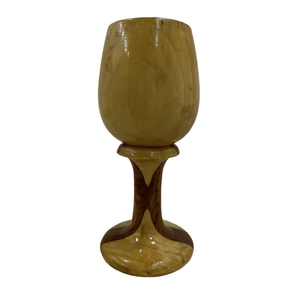 collectiblesBuy Handcrafted Wooden Chalice Drinking Goblet Mango and Teak Wood Glass For Wine, Ale, Mead
