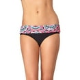 thumbnail image 1 of collections by catalina women's medallion burst scoop bikini swimsuit bottom, 1 of 1