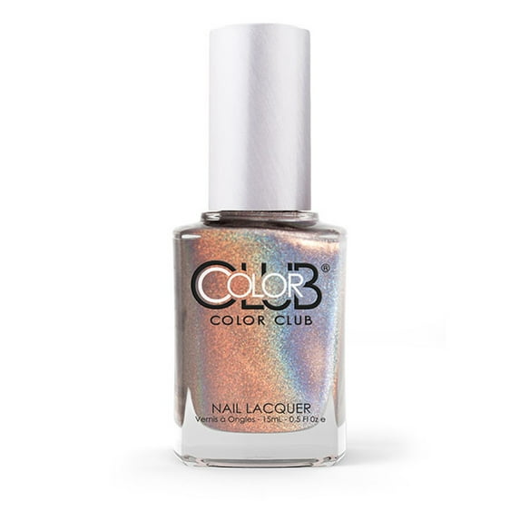 color club halographic hues nail polish, multicolored, 0.5 oz - sidewalk psychic