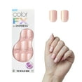 thumbnail image 1 of colorFX by imPRESS Press-On Nails, No Glue Needed, Pink, Short Squoval, 33 Ct., 1 of 8