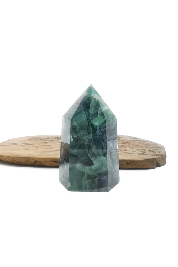 colored fluorite Crystal Towers ~ Natural Healing Crystal Point Obelisk for Reiki Healing and Crystal Grid  0.592kg