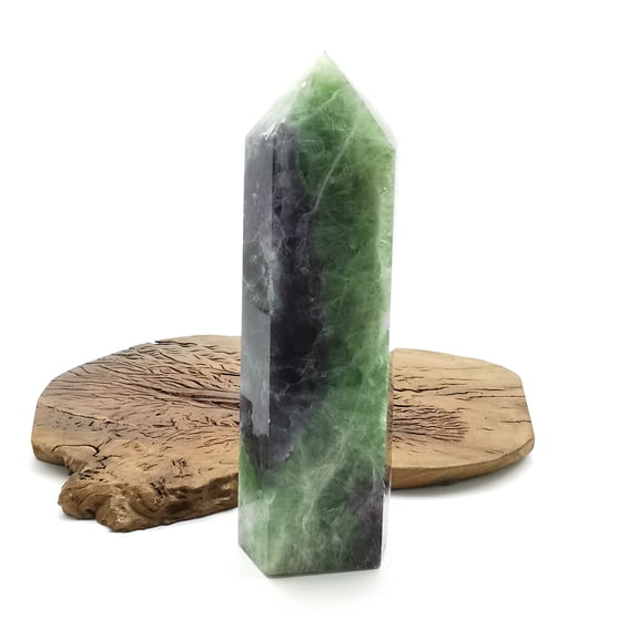 colored fluorite Crystal Towers ~ Natural Healing Crystal Point Obelisk for Reiki Healing and Crystal Grid  1.208kg