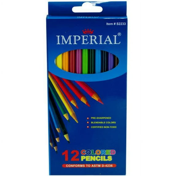 colored pencils, set of 12