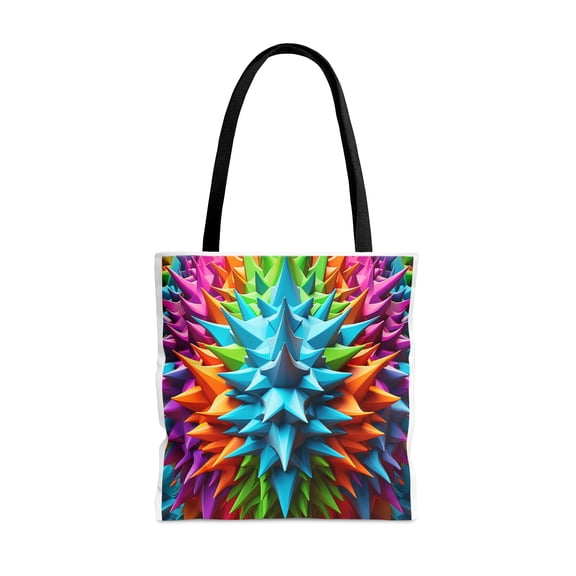 colorfful spikes Tote Bag