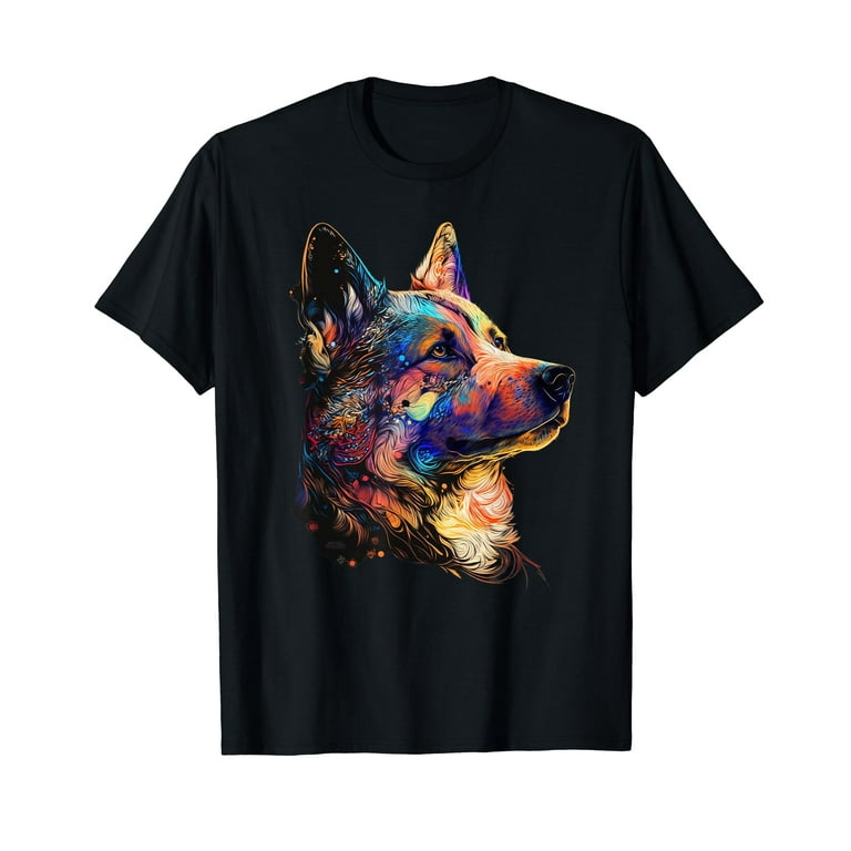 German Shepherd Shirt - Colorful German Shepherd T Shirts German Shepherd Shirt - Colorful German Shepherd T Shirts