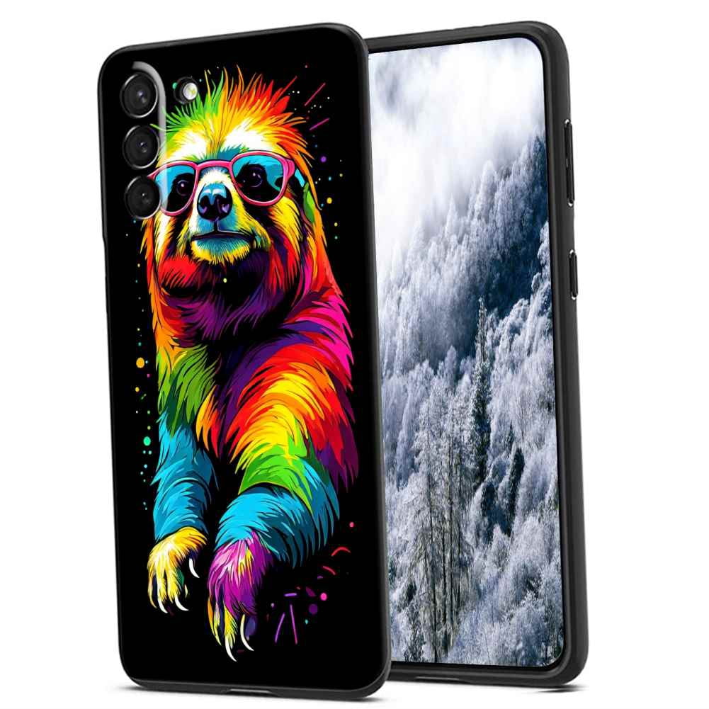 colorful-Linnaeus-s-Two-toed-Sloth phone case for Samsung Galaxy S22 ...
