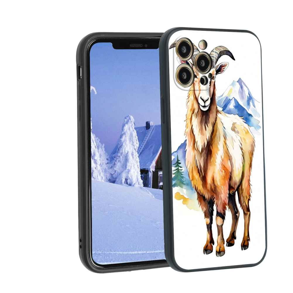 colorful-Mountain-Goat-321 phone case for iPhone 12 Pro Max for Women ...