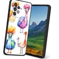 thumbnail image 1 of colorful-Ostrich Phone Case, Designed for Samsung Galaxy A72 5G Case Soft Silicon for women girls boys wife gift,Shockproof Phone Cover, 1 of 1
