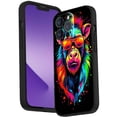 thumbnail image 1 of colorful-Pig-tailed-Macaque-377 Phone Case, Designed for iPhone 14 Pro Max Case Soft Silicon for women girls boys wife gift,Shockproof Phone Cover, 1 of 1