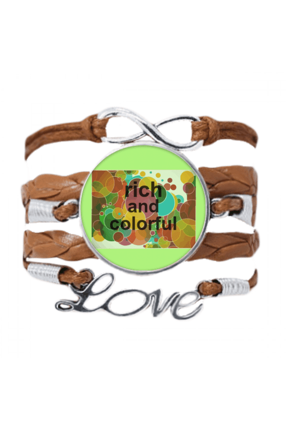 colorful bubbles celebration easter bracelet chain ornament wristband