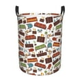 thumbnail image 1 of colorful furniture Laundry Basket, Laundry Hamper Waterproof Laundry Bag Clothes Hamper Laundry Bin with Handles for Bedroom, Living Room, Kids Room-#, 1 of 5