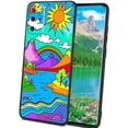 thumbnail image 1 of colorful-landscape-with-sun-2 Phone Case, Designed for Samsung Galaxy S20+ Plus Case Soft Silicon for women girls boys wife gift,Shockproof Phone Cover, 1 of 1