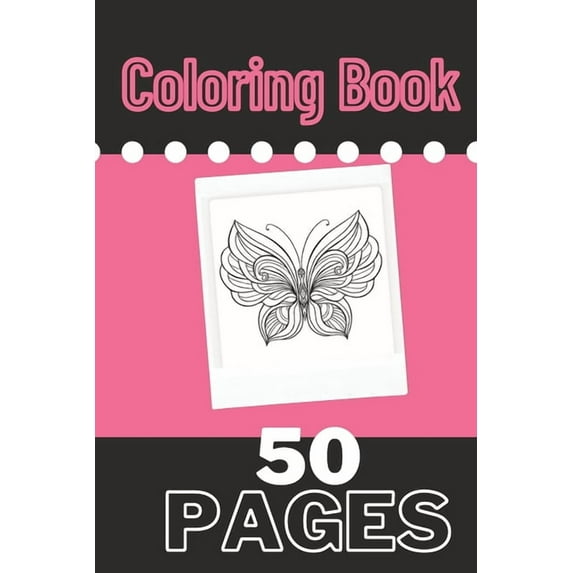 coloring Book 50 PAGES: For audits and children: coloring book adults relaxation (Paperback)