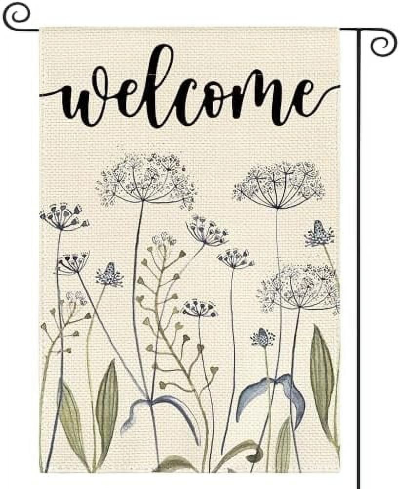 colorlife Spring Flower Garden Flag 12 x 18 Inch Double Sided Seasonal ...