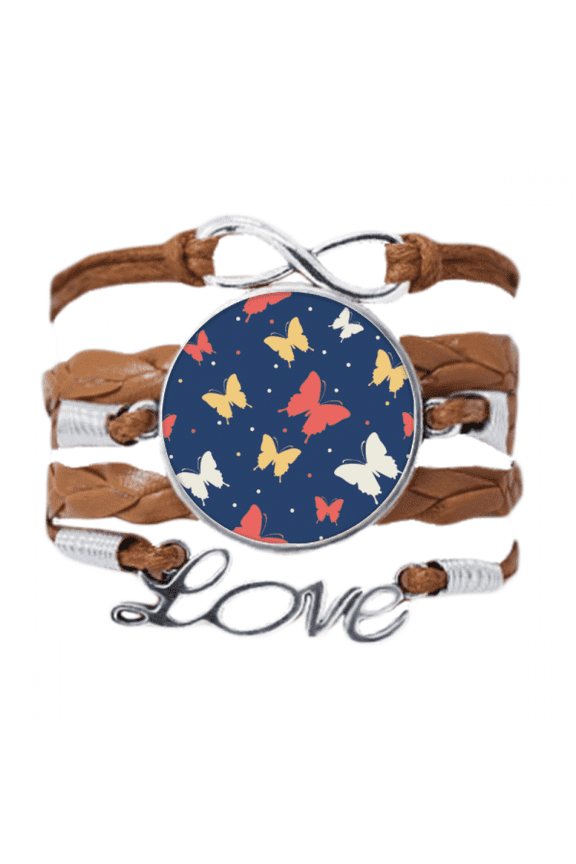 colourful in dots bracelet love chain ornament wristband