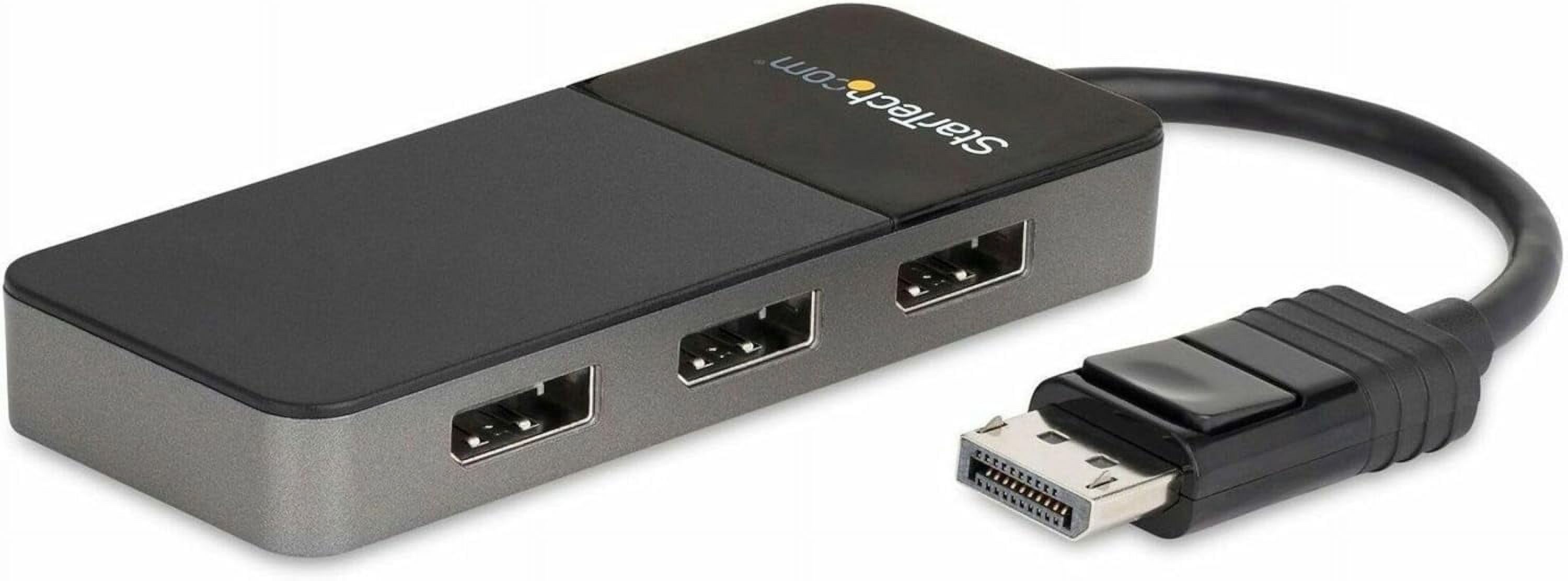 Multi Comp Pro Displayport .com 3-Port DisplayPort 1.4 Splitter, DisplayPort to 3x DP Multi ...