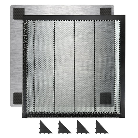 comb Laser Bed Steel comb Working Table for Laser Cutter Engraver, comb Cutting Table (440x440x22m)