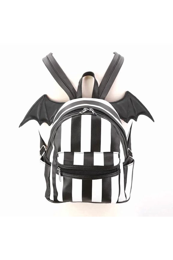 Bat Wing Striped Mini Backpack