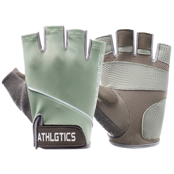 comerut 1 Pair Anti-slip Breathable Half Finger Riding Gym Fitness Gloves for Men Women