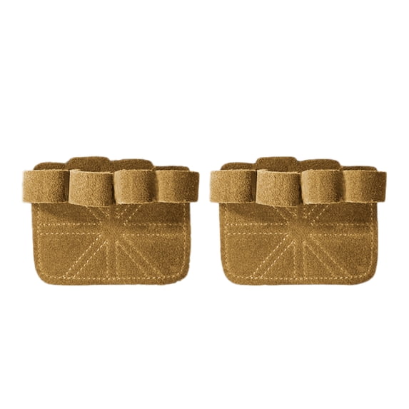 comerut 1 Pair Lifting Grips Pads Anti Slip Wear Resistant Skin-friendly Gym Workout Weightlifting Half-Finger Grips Gloves for Gym