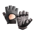 thumbnail image 1 of comerut 1 Pair Sport Gloves Hollow Mesh Half Finger Unisex Anti-slip Great Friction Wear-Resistant Full Palm Protection Weightlifting Cycling Workout Outdoor Gym Gloves, 1 of 8
