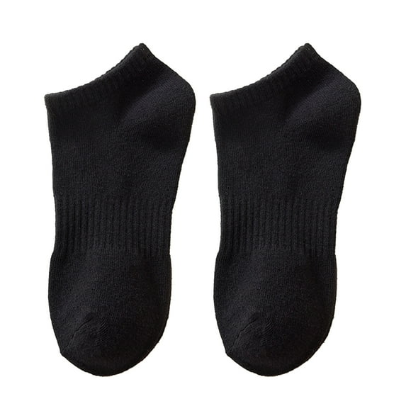 comerut 1 Pair Unisex Socks Thickened Elastic Anti-slip Mid-tube Solid Color Floor Socks Warm Soft No Ddor Sweat Absorption Lady Winter Socks