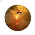 thumbnail image 1 of comerut 1 Set Bobo Balloon Glowing Decorative Nice-looking Add Romantic Touch LED Flower Balloon for Valentine's Day, 1 of 8