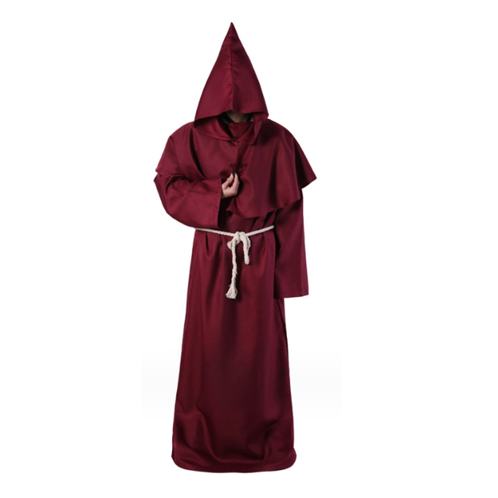 WZYCWB Carnival Robe Costume Masquerade, Big Ben, England Patterned Hooded Cape, Suitable For Christmas Halloween Role Play