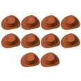 thumbnail image 1 of comerut 10Pcs Party Decor Hats Mini Novelty DIY Creative Western Cowboy Cake Decor Hats Party Supplies, 1 of 8