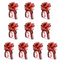 thumbnail image 1 of comerut 10Pcs Pull Bow Ribbon Romantic Car Pull Bows Hand-pulled Ribbon for Gift Packing Weddings Parties Decoration, 1 of 8