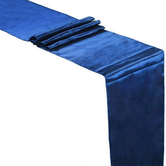 comerut 12 x 108 Inch Satin Table Runner Wedding Venue Table Decoration Party Desk Decor
