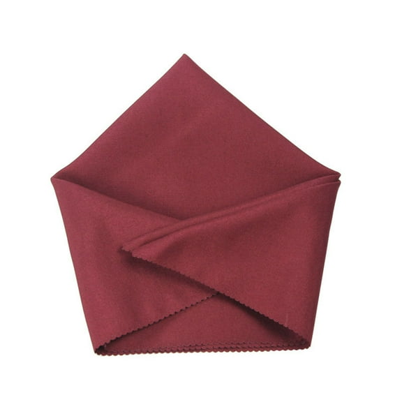 comerut 19 Inch Square Solid Color Napkins Wedding Table Decor Dinning Room Restaurant