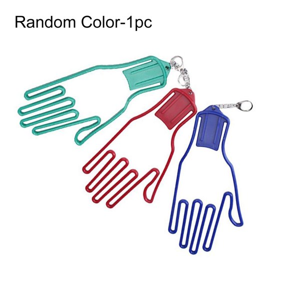 comerut 1Pc Golf Gloves Holder Rack Dryer Hanger Plastic Stretcher Shaper Tool Bracket