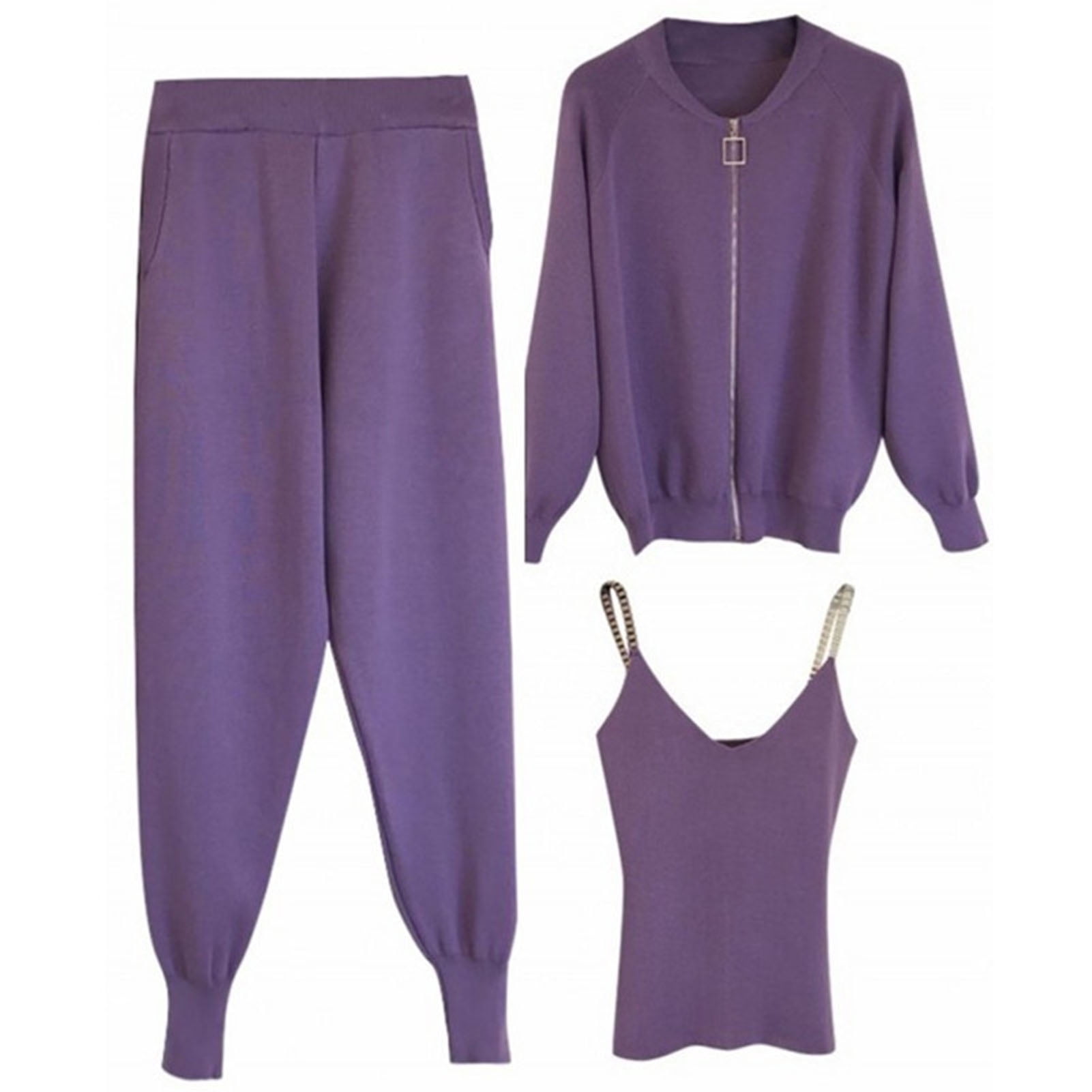 Samantha Muse Leaf Vest Coat & Pant Set main image 1