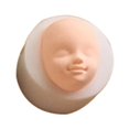 thumbnail image 1 of comerut 3D Face Clay Fondant Silicone Mold Cake Chocolate Candy Baking Decorating Tool, 1 of 7