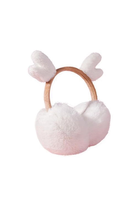 Attractive Earmuffs Thick Lining Faux Rabbit Fur Warm High Elasticity Women Earmuffs for Daily Use