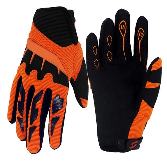 comerut Children Kids Skating Scooter Bicycle Cycling Full Finger Protection Gloves