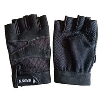 comerut Chrildren Kids Outdoor Sports Half Finger Non-slip Cycling Protection Gloves