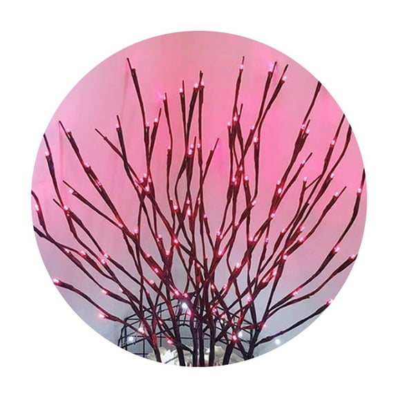 comerut Christmas 20LEDs Willow Branch Lamp Strings Light Wedding Party Tree Decoration