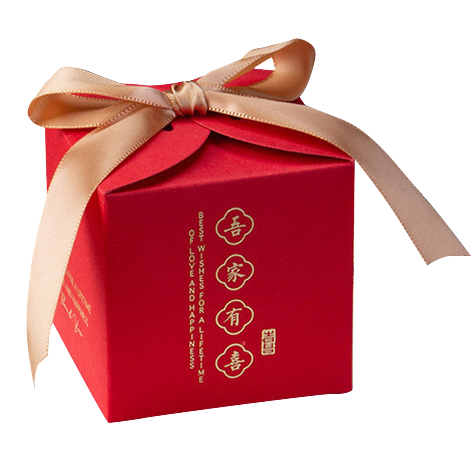 comerut Decorative Candy Box Innovative Bright-colored Traditional Xi ...