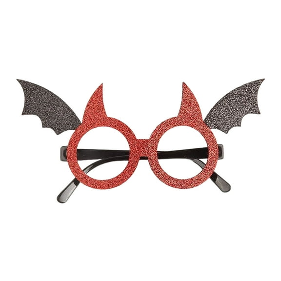 comerut Glasses Spooky Halloween Glasses Fine Workmanship Cartoon Design Create Atmosphere Long Lasting Party Decoration Essentials Glasses
