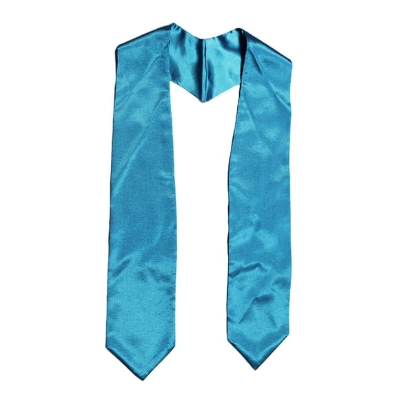 comerut Graduation Stole Super Soft Vibrant Color Faux Silk Unisex Adult Graduation Honor Stole for Students