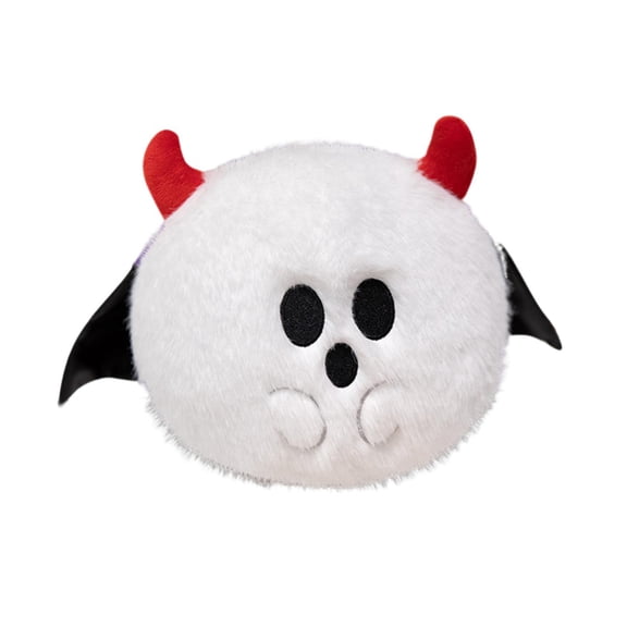 comerut Halloween Bat Pumpkin Plush Toy Stuffed Pillow Soft Devil Ghost Dolls Warm Comforting Holiday Atmosphere Gifts