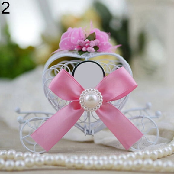 comerut Iron Art Carriage Wedding Favour Box Birthday Party Chocolate Sweets Candy Box